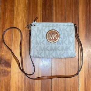 Michael Kors Monogram Crossbody Bag